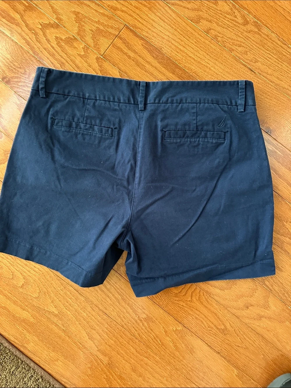 Nautica Women's Dark Navy Casual Shorts